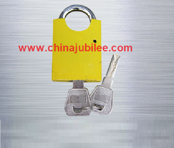 Padlock with Crescent Key