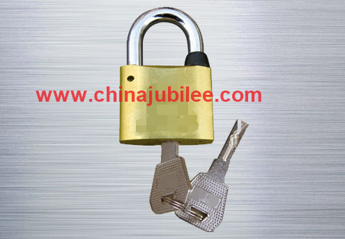 Padlock with Crescent Key